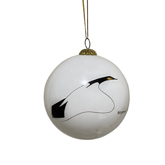 Benjamin Chee Chee Proud Male Glass Christmas Ornament - Picture 2 of 11